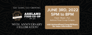 50th Anniversary Celebration - Ashland Food Co-op.