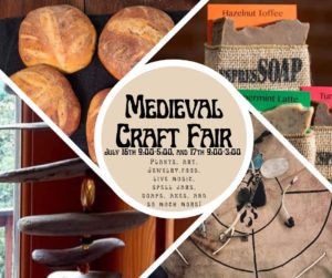 Medieval Craft Fair.