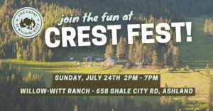 The Crest Fest 2022 - The Crest at Willow Witt Ranch.