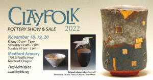 Fall Clayfolk Show at the Medford Armory.